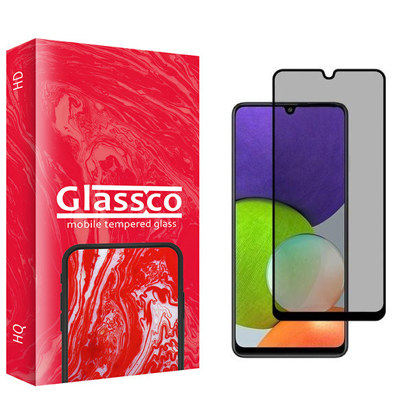 محافظ صفحه نمایش حریم شخصی گلس کو مدل Co2 مناسب برای گوشی موبایل سامسونگ Galaxy A22 4G