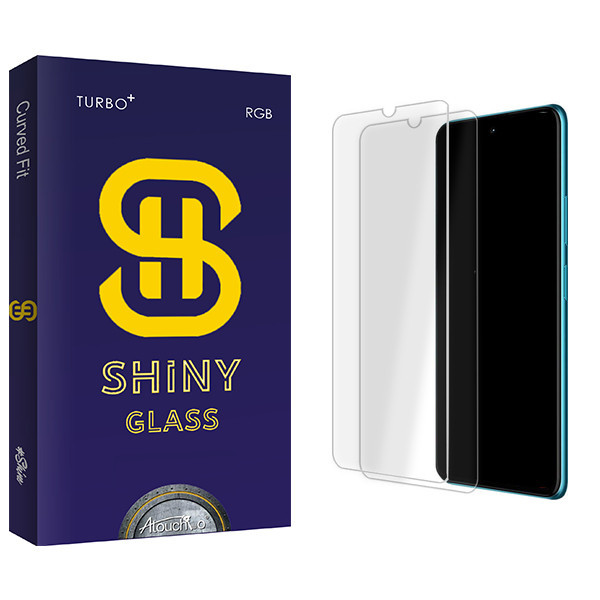 محافظ صفحه نمایش شیشه ای آتوچبو مدل Shiny Glass MIX مناسب برای گوشی موبایل سامسونگ Galaxy A13 بسته دو عددی