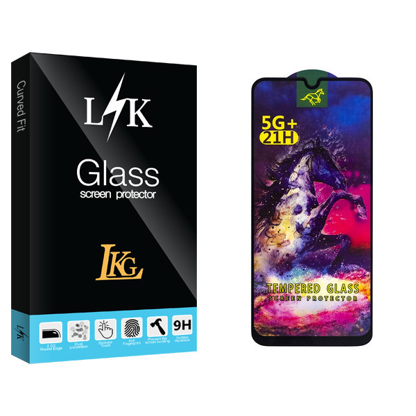 محافظ صفحه نمایش شیشه ای ال کا جی مدل LK HORSE مناسب برای گوشی موبایل سامسونگ Galaxy A22 4G