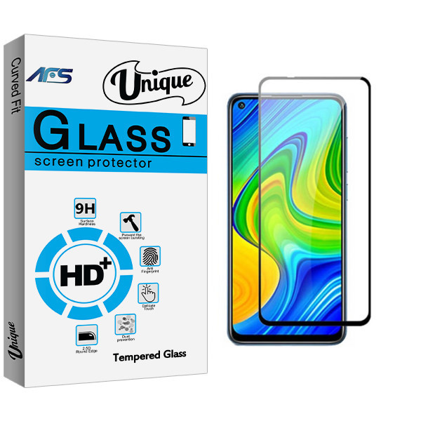 محافظ صفحه نمایش سرامیکی ای اف اس مدل Unique Glass مناسب برای گوشی موبایل شیائومی redmi Note 9