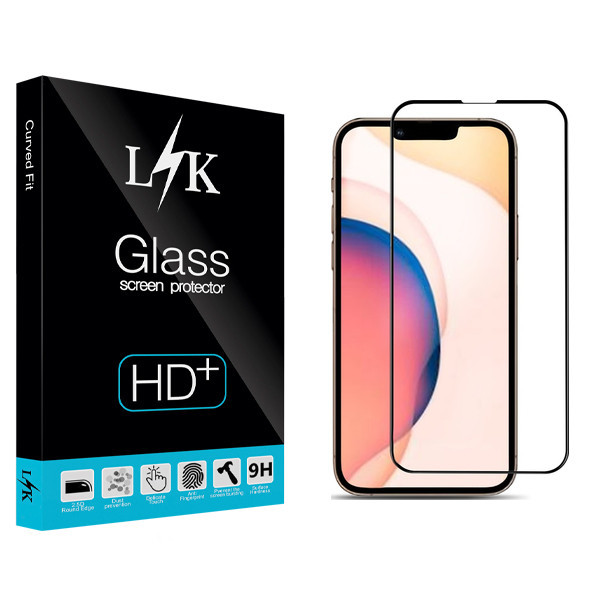 محافظ صفحه نمایش ال کی مدل +HD مناسب برای گوشی موبایل اپل iPhone 13