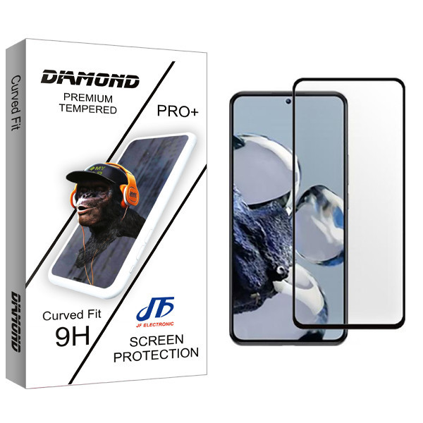 محافظ صفحه نمایش شیشه ای جی اف مدل Diamond مناسب برای گوشی موبایل شیائومی 12T Pro