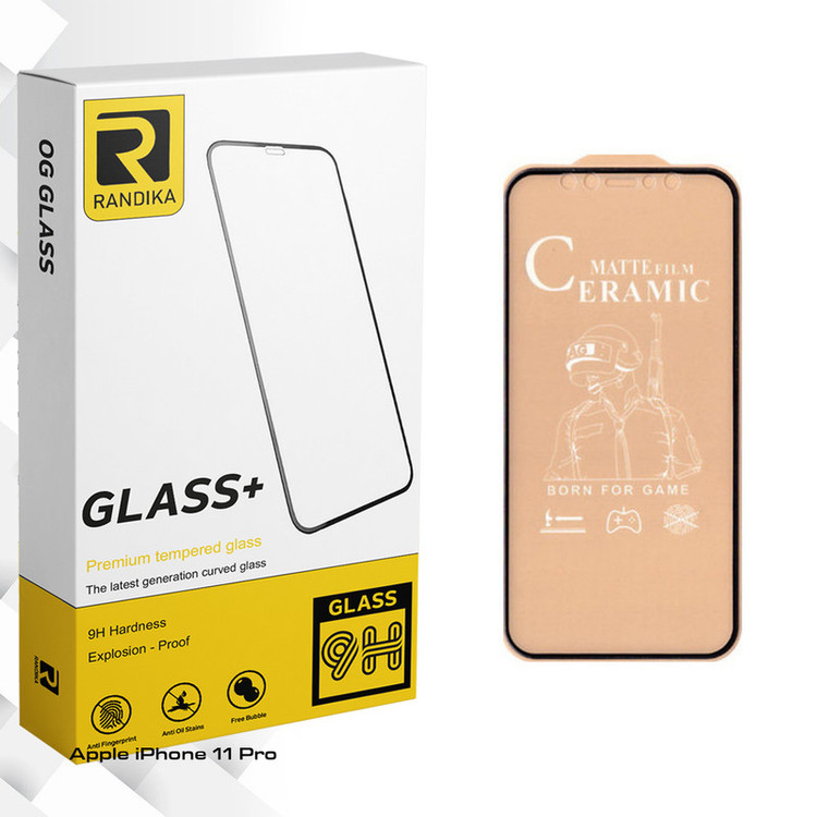 محافظ صفحه نمایش سرامیکی راندیکا مدل GLD مناسب برای گوشی موبایل اپل iPhone 11 Pro