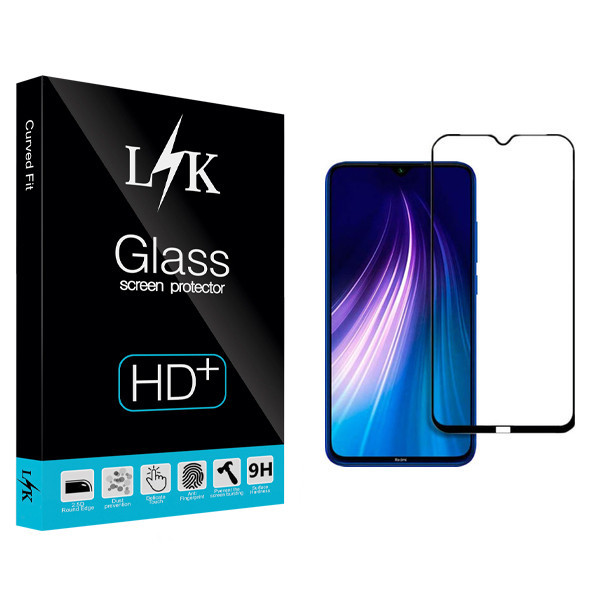 محافظ صفحه نمایش ال کی مدل +LITE مناسب برای گوشی موبایل شیائومی Redmi Note 8