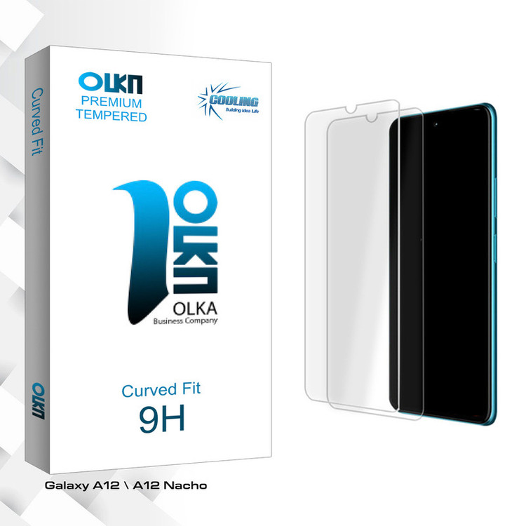 محافظ صفحه نمایش شیشه ای کولینگ مدل Olka Glass MIX مناسب برای گوشی موبایل سامسونگ Galaxy A12 \ A12 Nacho بسته دو عددی