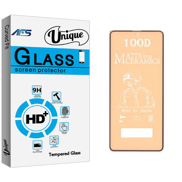 محافظ صفحه نمایش مات ای اف اس مدل Unique Glass مناسب برای گوشی موبایل سامسونگ Galaxy A01 CORE