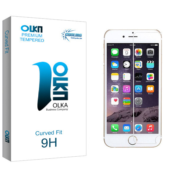 محافظ صفحه نمایش کولینگ مدل Olka glass مناسب برای گوشی موبایل اپل Iphone 6s/6s plus