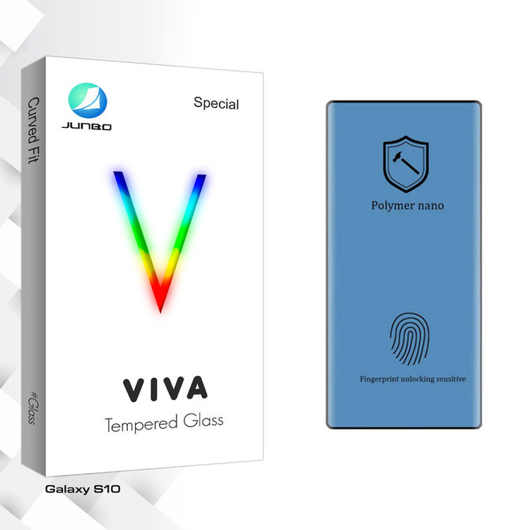 محافظ صفحه نمایش جانبو مدل Viva Pro Nano Polymer مناسب برای گوشی موبایل سامسونگ Galaxy S10