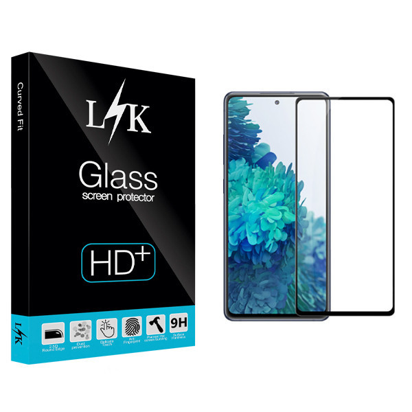 محافظ صفحه نمایش سرامیکی ال کی مدل Hard glass مناسب برای گوشی موبایل سامسونگ Galaxy S20 FE