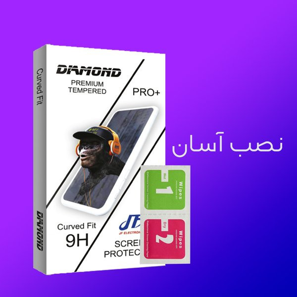 محافظ صفحه نمایش جی اف مدل Diamond SuperD AntiStatic مناسب برای گوشی موبایل ویوو S16E