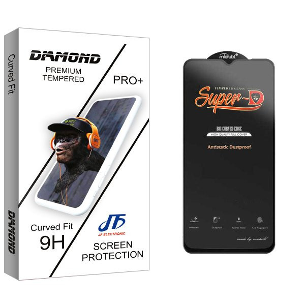 محافظ صفحه نمایش جی اف مدل Diamond SuperD Antistatic مناسب برای گوشی موبایل شیائومی Redmi Note 9
