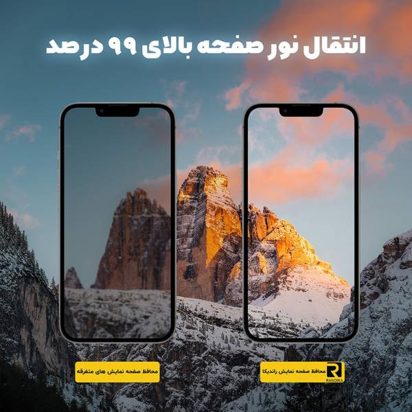 محافظ صفحه نمایش راندیکا مدل RK مناسب برای گوشی موبایل ال جی K42