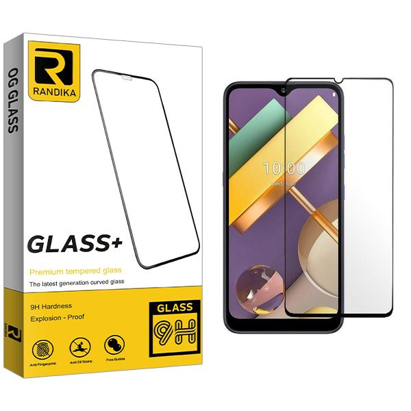 محافظ صفحه نمایش شیشه ای راندیکا مدل RK مناسب برای گوشی موبایل ال جی K22