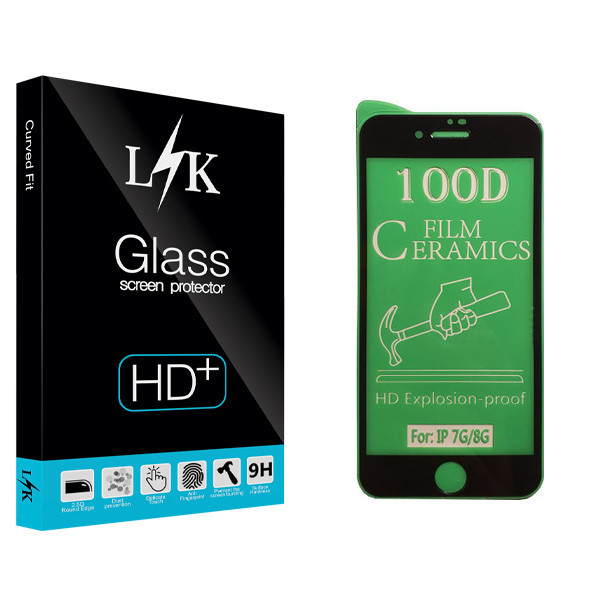 محافظ صفحه نمایش سرامیکی ال کی مدل +LITE مناسب برای گوشی موبایل اپل iPhone 7