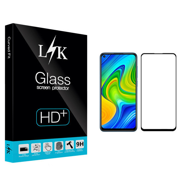 محافظ صفحه نمایش ال کی مدل +LITE مناسب برای گوشی موبایل شیائومی Redmi Note 9