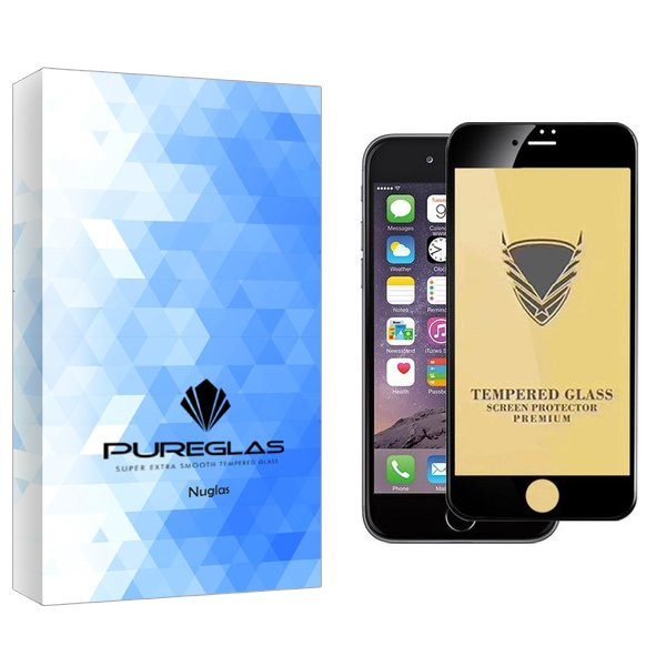 محافظ صفحه نمایش پیور گلس مدل NueGlas OG مناسب برای گوشی موبایل اپل iPhone 6s