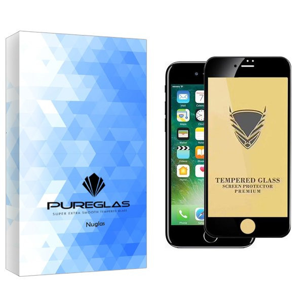 محافظ صفحه نمایش پیور گلس مدل NueGlas OG مناسب برای گوشی موبایل اپل iPhone 7 Plus