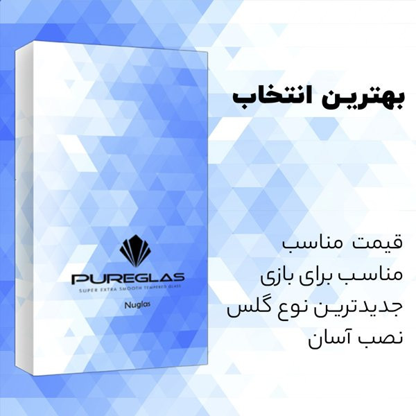 محافظ صفحه نمایش پیور گلس مدل NueGlas Airbag مناسب برای گوشی موبایل شیائومی 12T/12T Pro/13T/13T Pro
