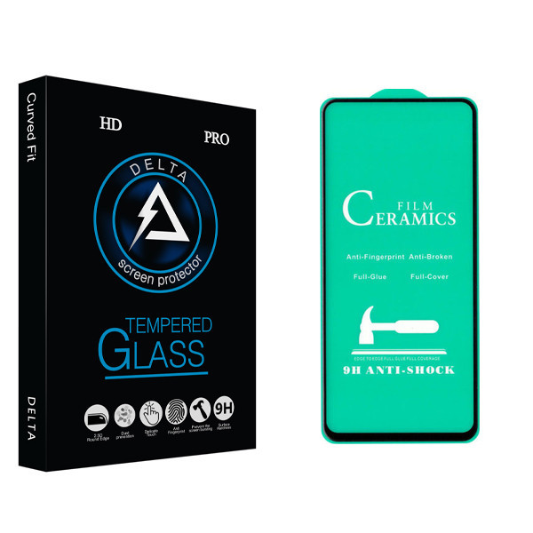 محافظ صفحه نمایش سرامیکی دلتا مدل HD مناسب برای گوشی موبایل شیائومی Redmi Note 9 Pro / Note 9S