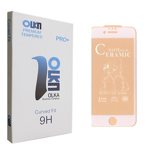 محافظ صفحه نمایش سرامیکی الکا مدل +PRO مناسب برای گوشی موبایل اپل Iphone 6 / 6S / 7 / 8 / SE 2020