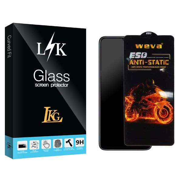محافظ صفحه نمایش ال کا جی مدل LKK WevaESD مناسب برای گوشی موبایل سامسونگ Galaxy F12