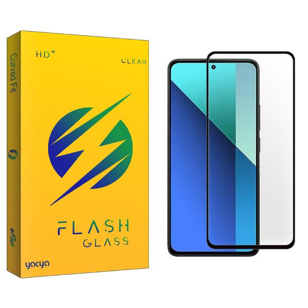 محافظ صفحه نمایش یاکیا مدل Yca FullGlue مناسب برای گوشی موبایل شیائومی Redmi Note 13 Pro 4G