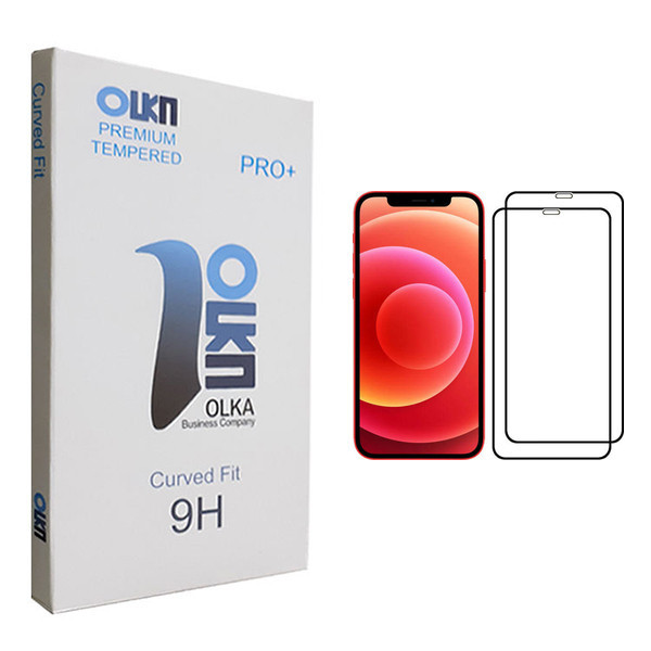 محافظ صفحه نمایش الکا مدل +PRO مناسب برای گوشی موبایل اپل iPhone 12 Pro بسته 2 عددی