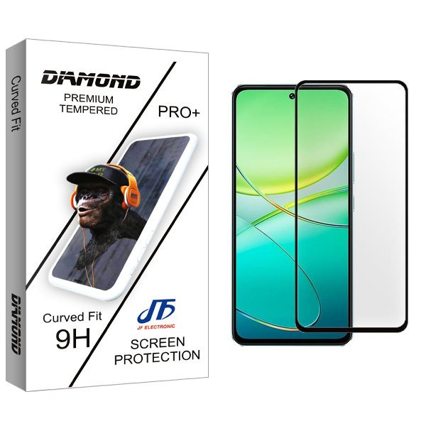 محافظ صفحه نمایش شیشه ای جی اف مدل Diamond مناسب برای گوشی موبایل ویوو T3