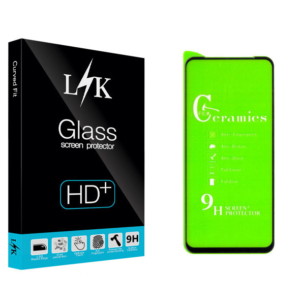 محافظ صفحه نمایش سرامیکی ال کی مدل Hard glass مناسب برای گوشی موبایل سامسونگ Galaxy A11
