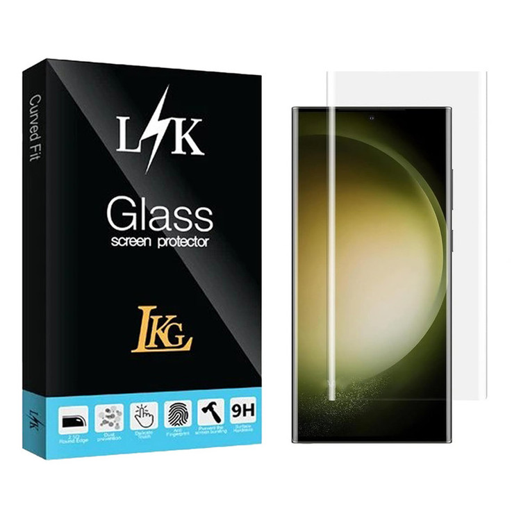 محافظ صفحه نمایش ال کا جی مدل UV مناسب برای گوشی موبایل سامسونگ Galaxy S24 Ultra 5G