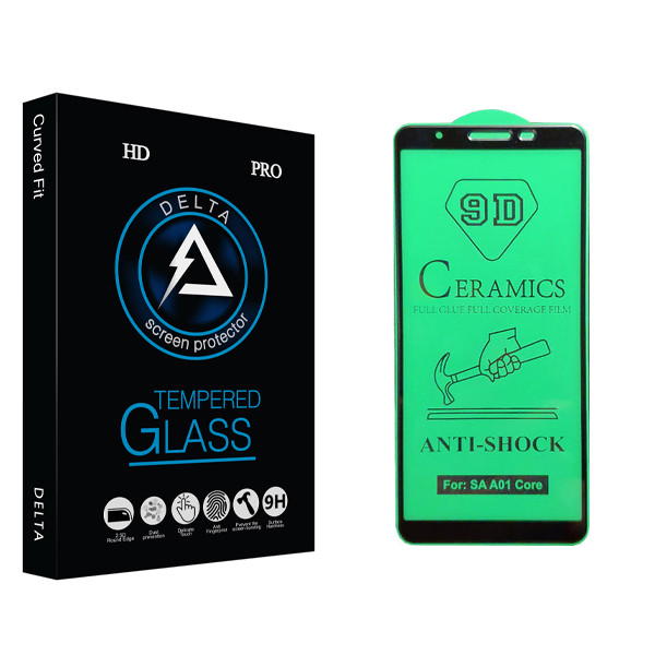 محافظ صفحه نمایش سرامیکی دلتا مدل HD مناسب برای گوشی موبایل سامسونگ Galaxy A01 core