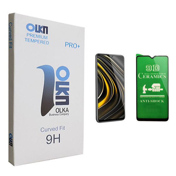 محافظ صفحه نمایش سرامیکی الکا مدل +PRO مناسب برای گوشی موبایل شیائومی Poco M3