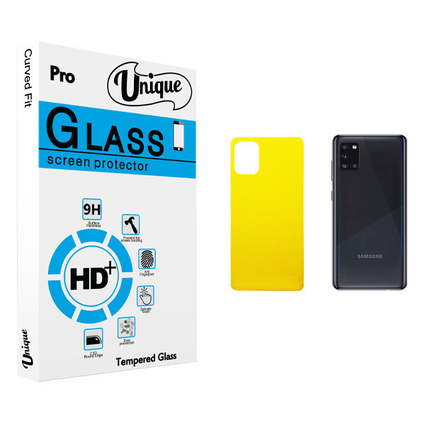 محافظ پشت گوشی یونیک مدل +Clear مناسب برای گوشی موبایل سامسونگ Galaxy A31