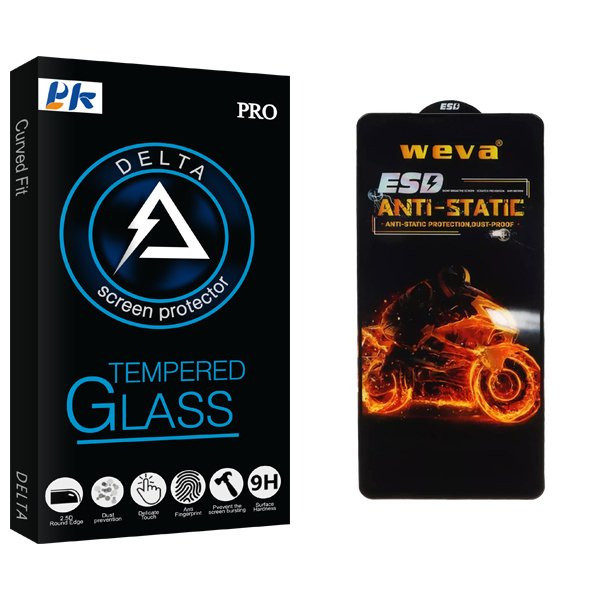 محافظ صفحه نمایش پی کی مدل Delta Weva ESD مناسب برای گوشی موبایل شیائومی Poco F3/F4/F2 Pro