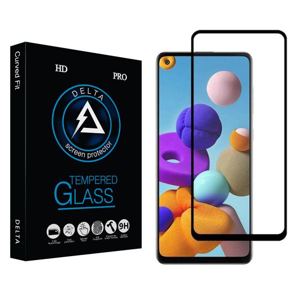محافظ صفحه نمایش مات دلتا مدل Fit مناسب برای گوشی موبایل سامسونگ Galaxy A21
