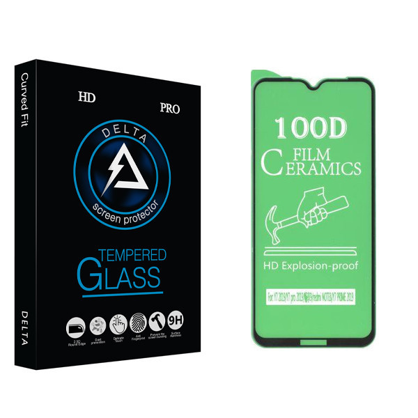 محافظ صفحه نمایش سرامیکی دلتا مدل Fit مناسب برای گوشی موبایل شیائومی Redmi Note 8