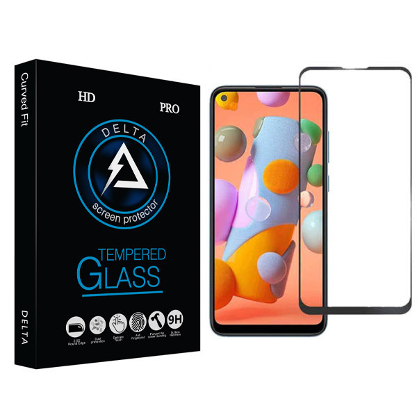 محافظ صفحه نمایش سرامیکی دلتا مدل Fit مناسب برای گوشی موبایل سامسونگ Galaxy A11