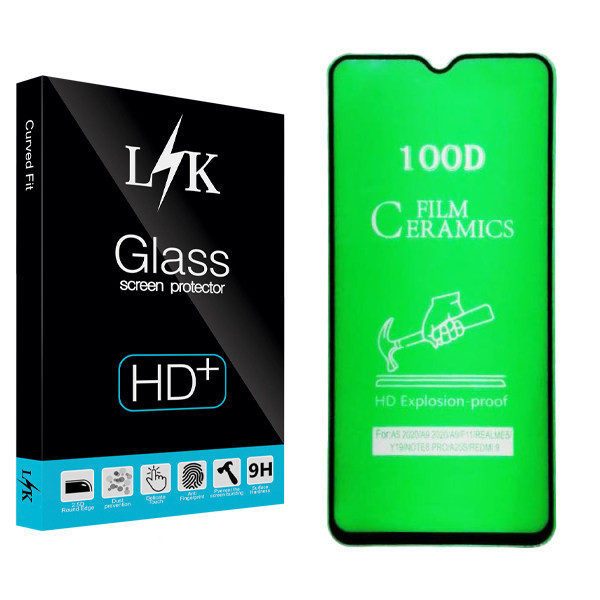محافظ صفحه نمایش سرامیکی ال کی مدل +HD مناسب برای گوشی موبایل سامسونگ Galaxy A31