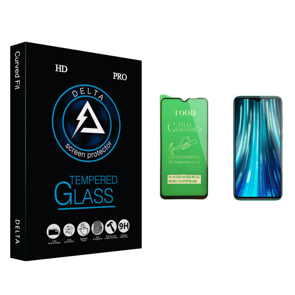 محافظ صفحه نمایش سرامیکی دلتا مدل Fit مناسب برای گوشی موبایل Redmi Note 8 Pro شیائومی