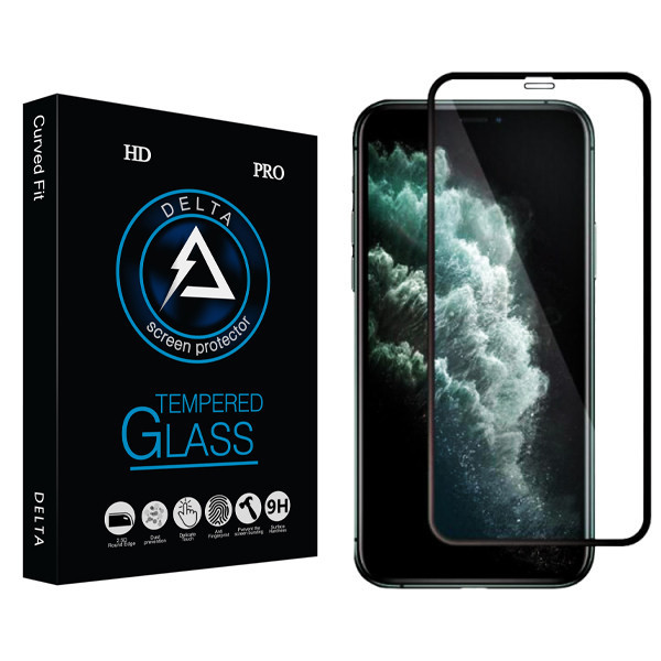 محافظ صفحه نمایش دلتا مدل Fit مناسب برای گوشی موبایل اپل Iphone 11 pro max