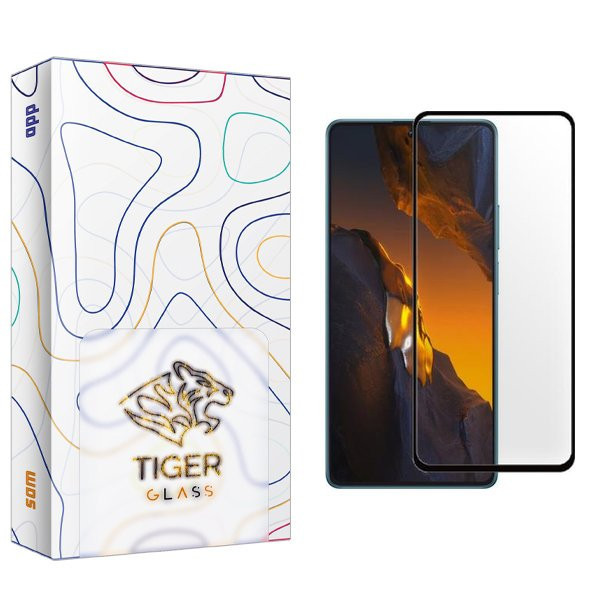 محافظ صفحه نمایش شیشه ای تایگر گلس مدل APL2 مناسب برای گوشی موبایل شیائومی Poco F5