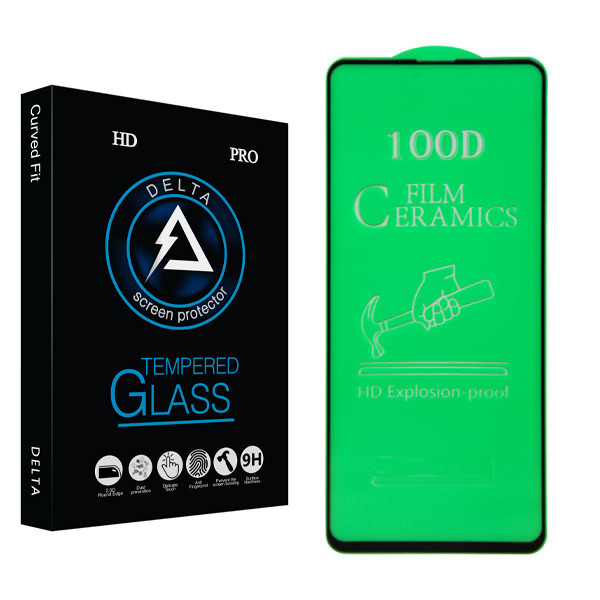 محافظ صفحه نمایش سرامیکی دلتا مدل Fit مناسب برای گوشی موبایل سامسونگ Galaxy A91