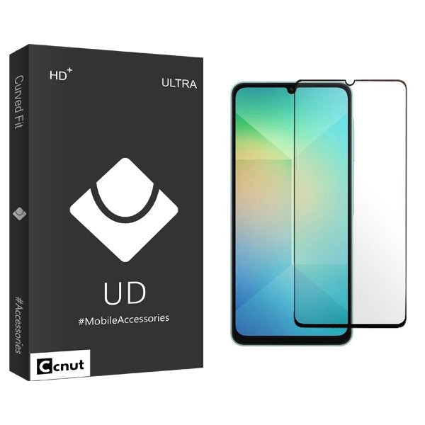 محافظ صفحه نمایش شیشه ای کوکونات مدل UDBnewpkg مناسب برای گوشی موبایل سامسونگ Galaxy A06
