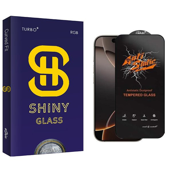 محافظ صفحه نمایش آتوچبو مدل Shinynewpkg Antistatic مناسب برای گوشی موبایل اپل iPhone 16 Pro