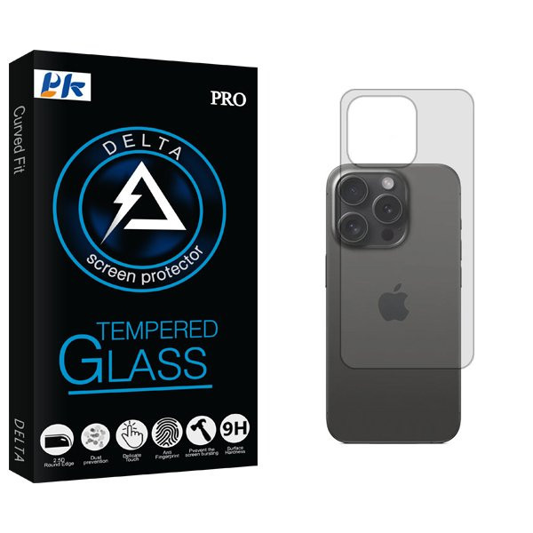 محافظ پشت گوشی پی کی مدل Delta2 مناسب برای گوشی موبایل اپل iPhone 16 Pro Max