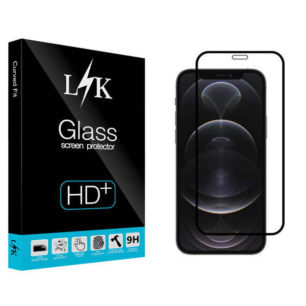 محافظ صفحه نمایش ال کی مدل +LITE مناسب برای گوشی موبایل اپل iPhone 12