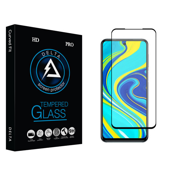 محافظ صفحه نمایش سرامیکی دلتا مدل Fit مناسب برای گوشی موبایل شیائومی Redmi Note 9S