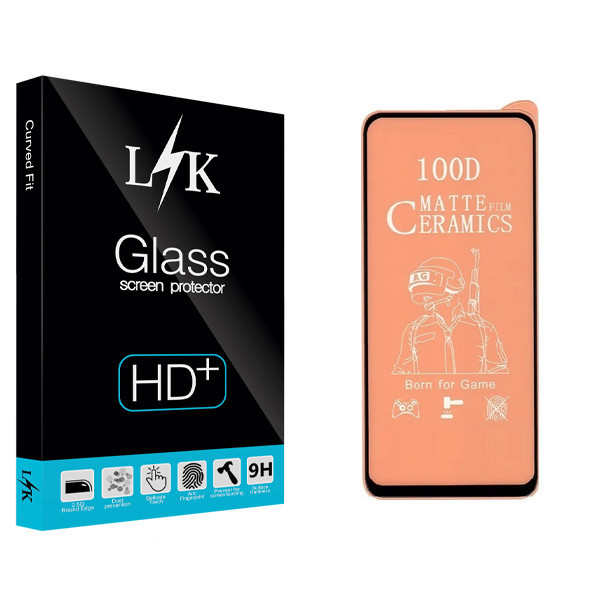 محافظ صفحه نمایش سرامیکی ال کی مدل +LITE مناسب برای گوشی موبایل سامسونگ Galaxy A71