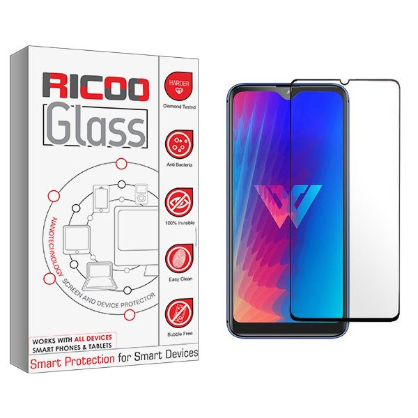 محافظ صفحه نمایش شیشه ای ریکو مدل RiC2 مناسب برای گوشی موبایل ال جی W30