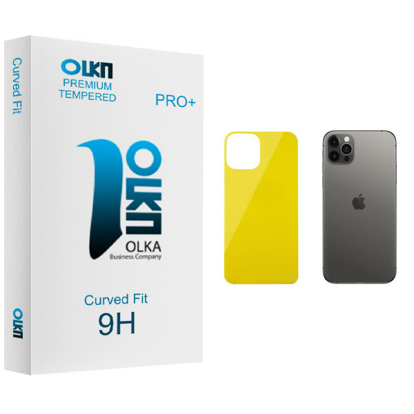محافظ پشت گوشی الکا مدل Premium glass مناسب برای گوشی موبایل اپل iPhone 12 Pro
